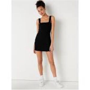 PINK Victoria's Secret Black Sheath Mini Dress